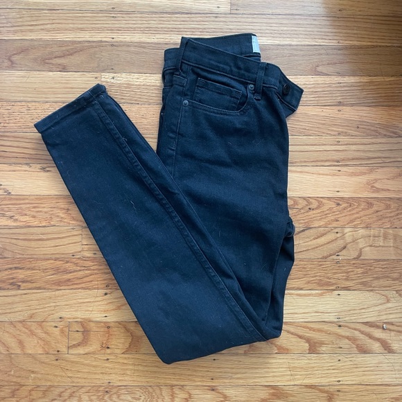 Everlane black high rise jeans 27 - Picture 2 of 6